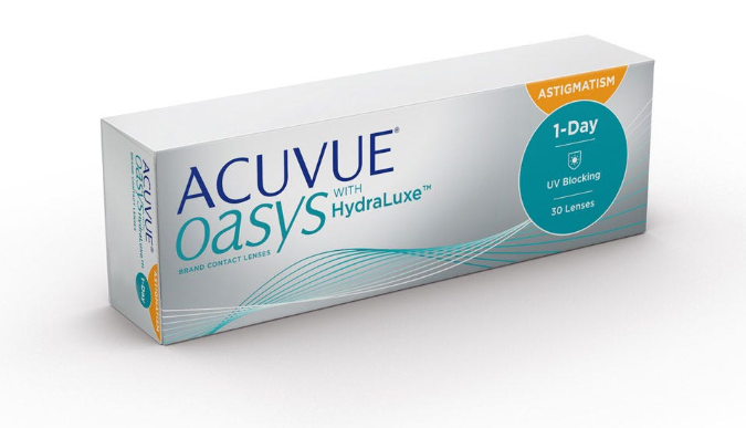 J&J Acuvue Oasys 1-Day con HydraLuxe