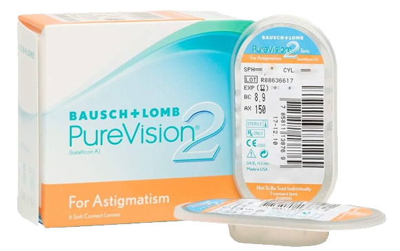 BAUSCH + LOMB PureVision 2 para Astigmatismo